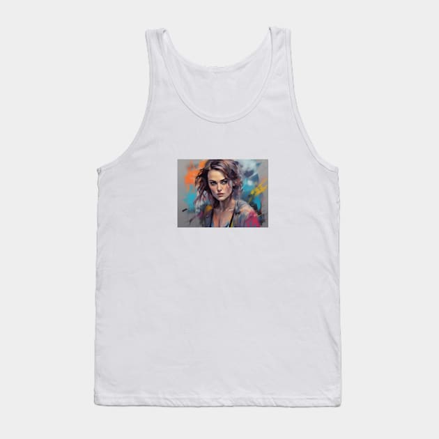 watercolorswith keira knightley Tank Top by bogfl